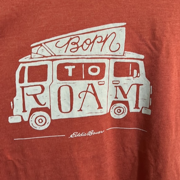 Eddie Bauer "Born to Roam" t-shirt size L - Picture 2 of 3